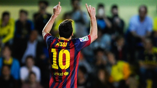 مسی|مسی ، فرشته نجات بارسا در این دیدار