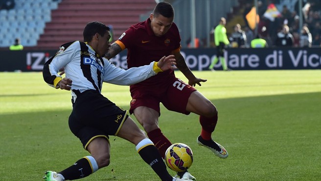 خوزه هوليباس|اودینزه 0 - 1 رم / سری آ