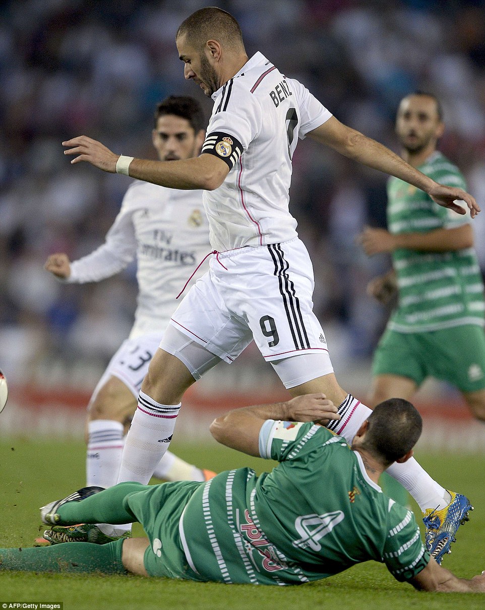 کریم بنزما|کُرنیا 1 - 4 رئال مادرید / جام حذفی