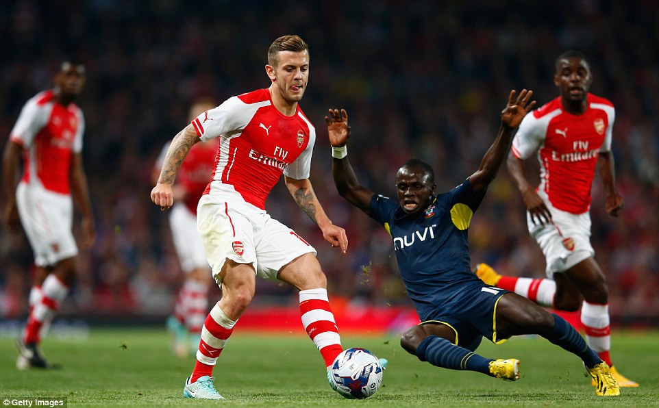 جک ویلشر|آرسنال 1-2 ساوتهمپتون / جام اتحادیه