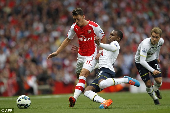 مسوت اوزیل|آرسنال 1-1 تاتنهام / لیگ جزیره