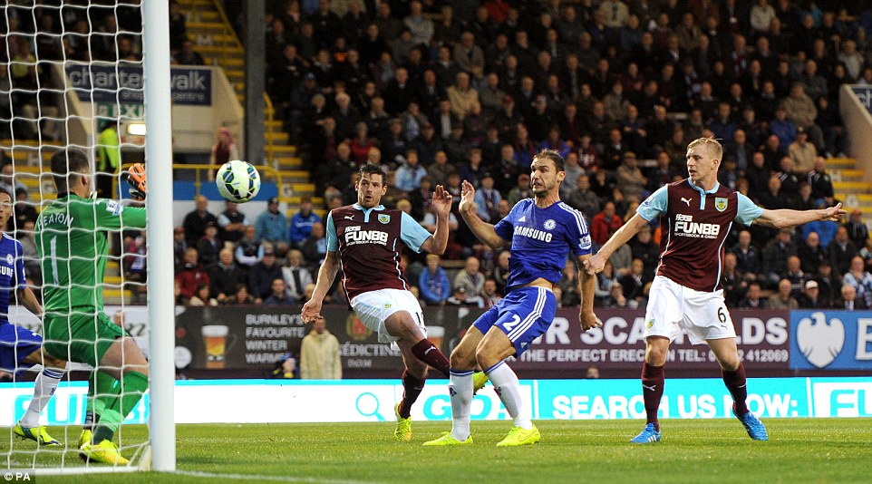 برانیسلاف ایوانوویچ|برنلی 1-3 چلسی / لیگ جزیره