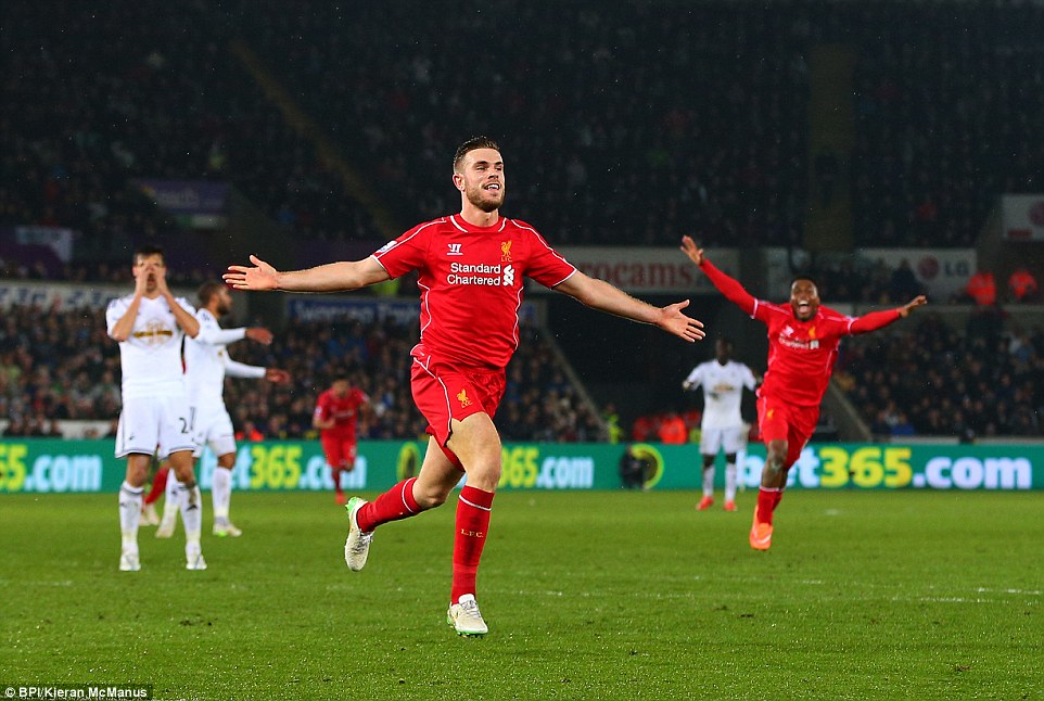 جردن هندرسون|سوانسی 0 - 1 لیورپول / لیگ جزیره