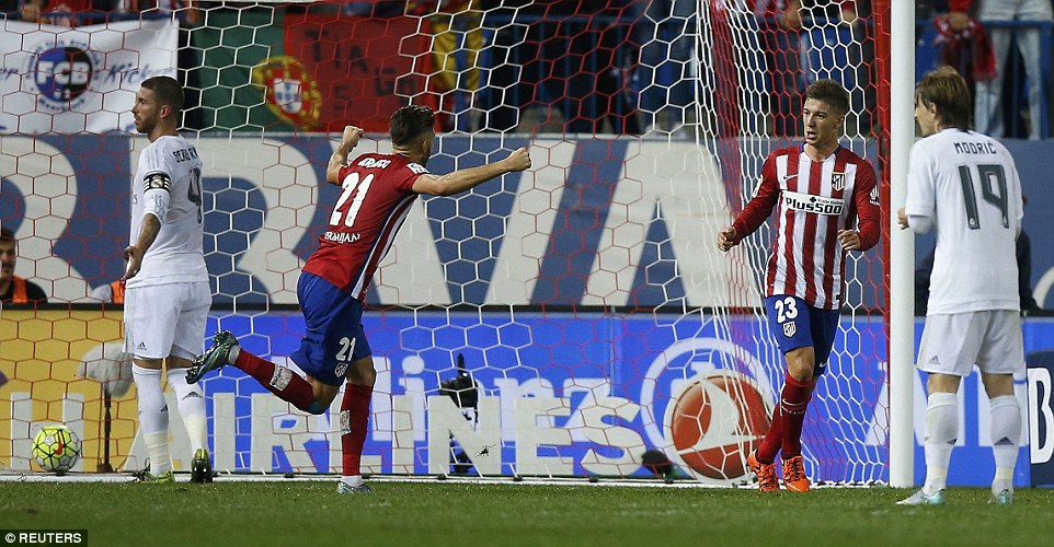 سرخیو راموس|اتلتیکو مادرید 1 - 1 رئال مادری / لالیگا