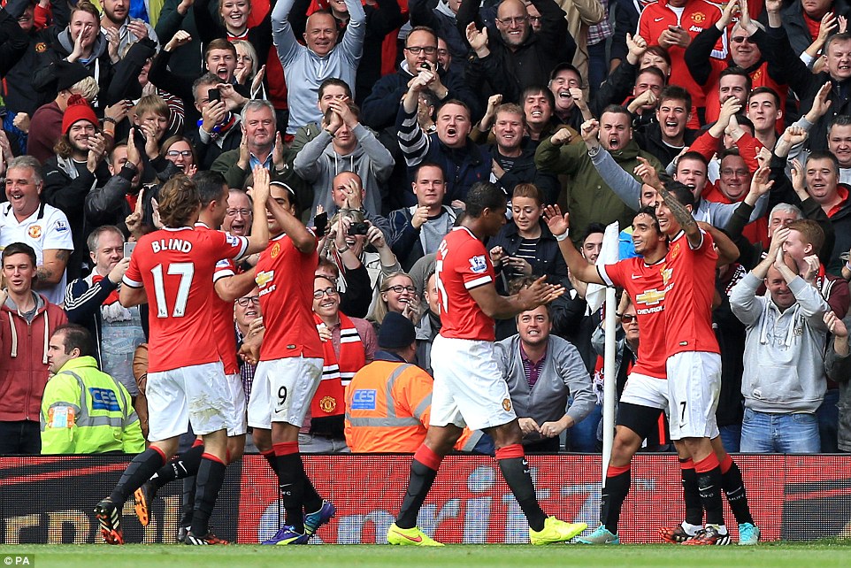 آنخل دی ماریا|منچستریونایتد 2-1 اورتون / لیگ برتر