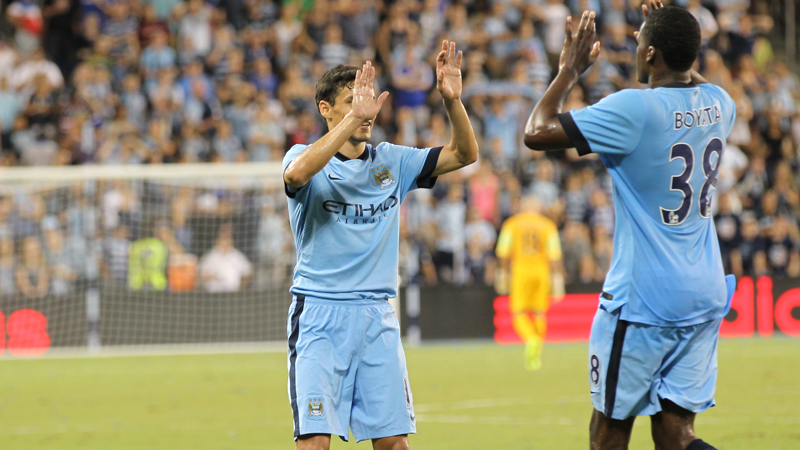 منچستر سیتی|منچستر سیتی 4-1 کاناس سیتی ویزاردس