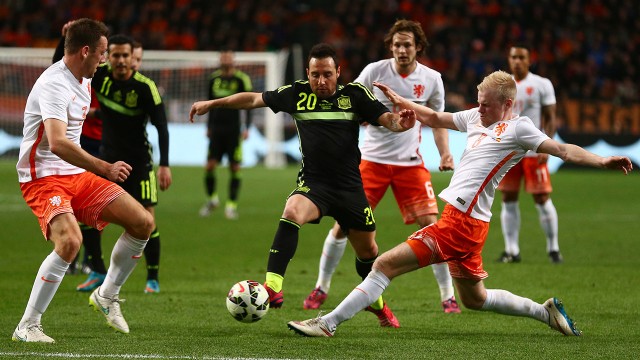 سانتی کازورلا|هلند 2 - 0 اسپانیا / دیدار دوستانه