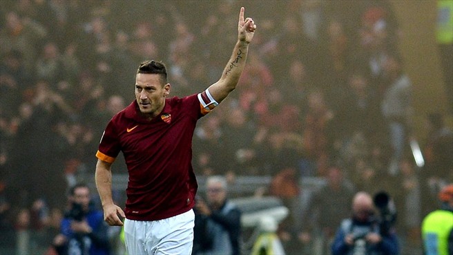 فرانچسکو توتی|رم 2 - 2 لاتزیو /  سری آ