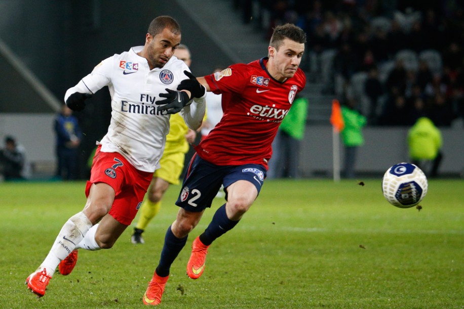 لوکاس مورا|ليل 0 - 1 پاریس سن ژرمن / جام حذفی