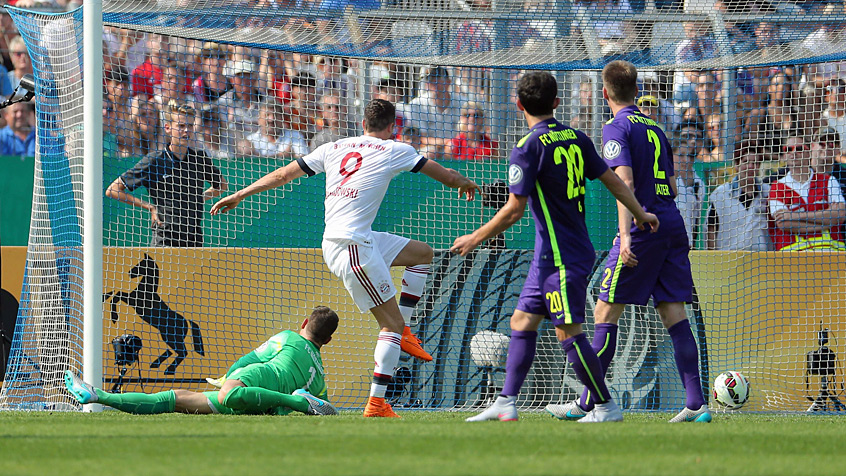 رابرت لواندوفسکی|ناتینگِن 1 - 3 بایرن مونیخ / جام حذفی آلمان