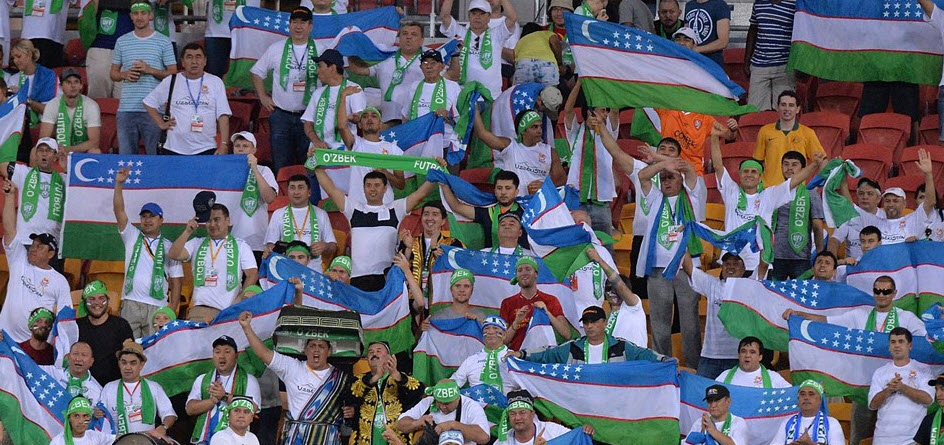 طرفداران ازبکستان|چین 2 - 1 ازبکستان / جام ملت های آسیا 2015