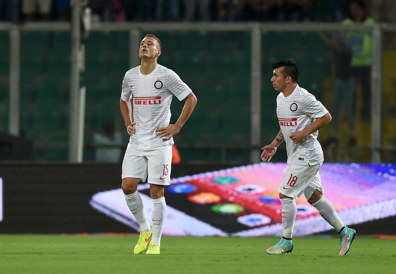 نمانیا ویدیچ|پالرمو 1 - 1 اینترمیلان / سری آ