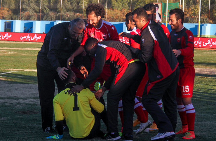 سوشا مکانی|گل گهر سیرجان 1 (2) - (3) 1 پرسپولیس تهران / جام حذفی