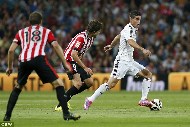 جیمز رودریگز|رئال مادرید 5 - 0 بیلبائو / لالیگا