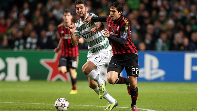 سلتیک 0-3 آث میلان / گروه H لیگ قهرمانان اروپا|سلتیک 0-3 آث میلان / گروه H لیگ قهرمانان اروپا