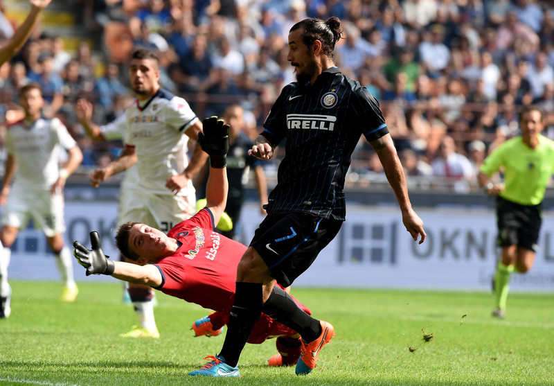 پابلو دانیل اوسوالدو|اینترمیلان 1-4 کالیاری / سری آ