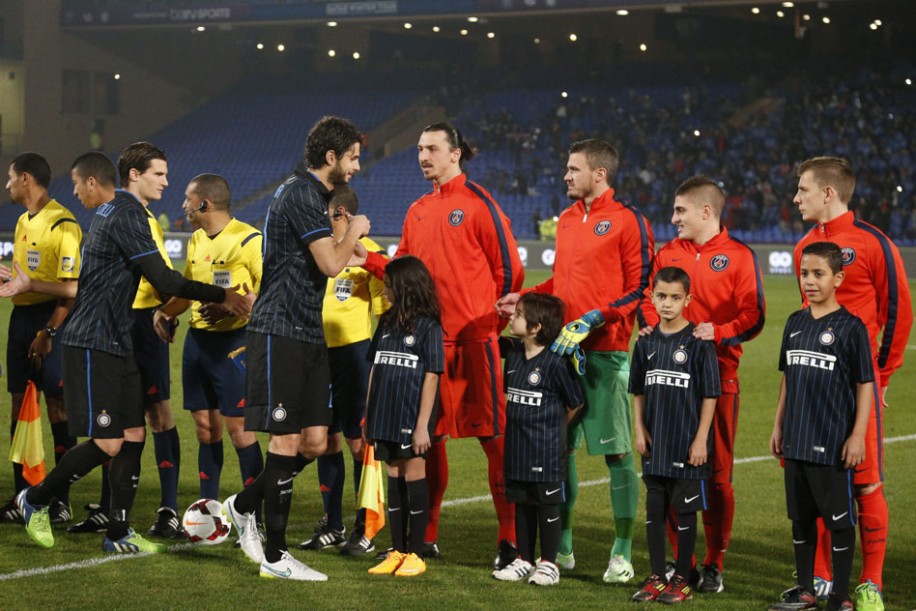 شروع بازی|پاریس سن ژرمن 1 - 0 اینترمیلان / دیدار دوستانه