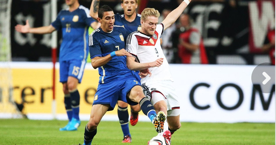 آندره شورله|آلمان 2-4 آرژانتین / دیدار دوستانه