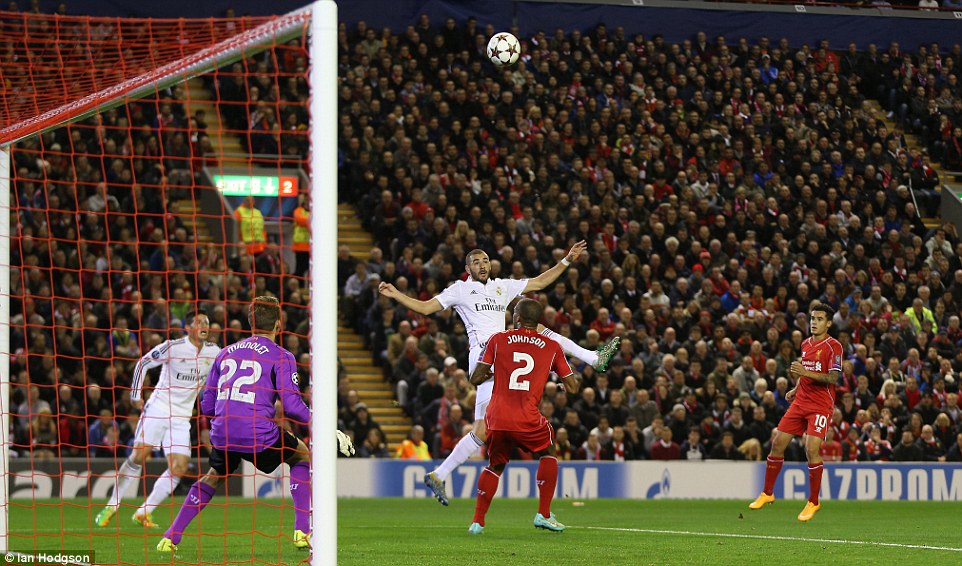 کریم بنزما|لیورپول 0 - 3 رئال مادرید / لیگ قهرمانان