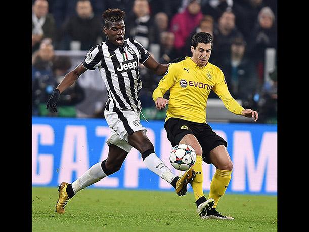 هنريخ مخیتاریان- پل پوگبا|یوونتوس 2 - 1 بوروسيا دورتموند / لیگ قهرمانان