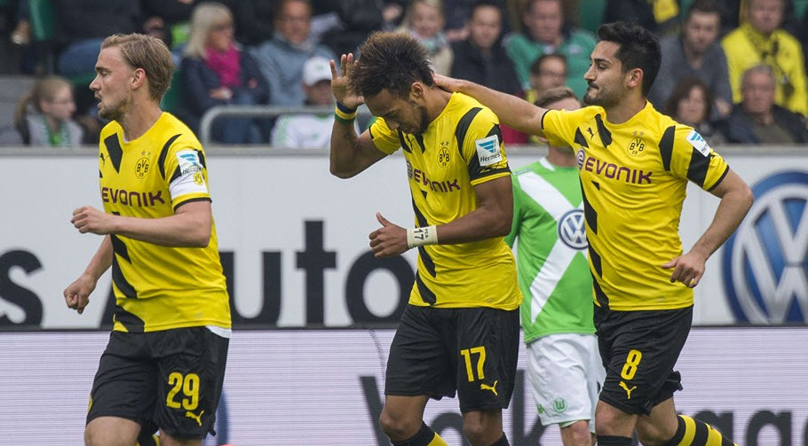 پیر امریک اوباميانگ|وولفسبورگ 2 - 1 بوروسيا دورتموند / بوندسلیگا