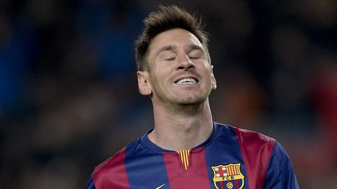 لئو مسی|بارسلونا 3 - 1 اتلتیکو مادرید / لالیگا