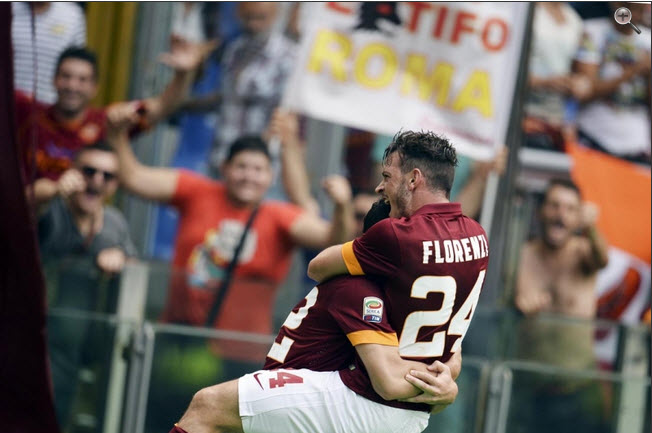 الساندرو فلورنزی|رم 2-0 کالیاری /  سری آ