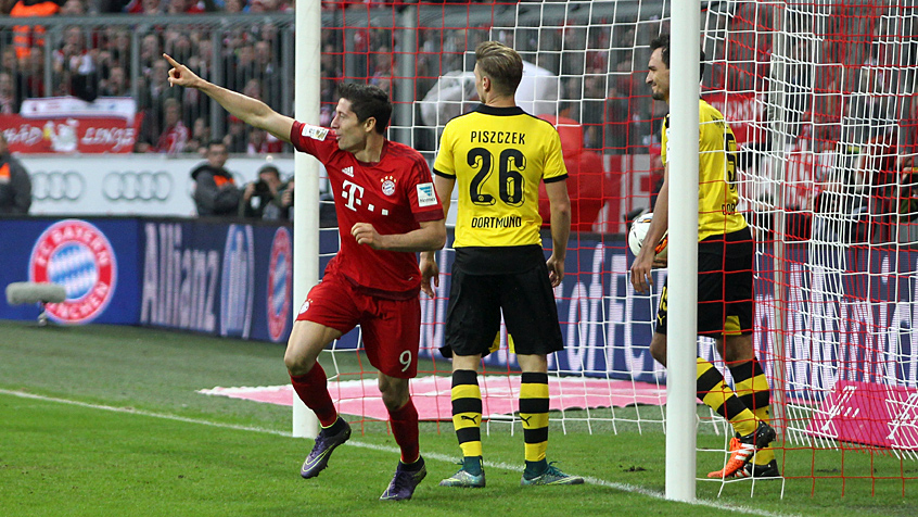 رابرت لواندوفسکی|بایرن مونیخ 5 - 1 بوروسيا دورتموند / بوندس لیگا