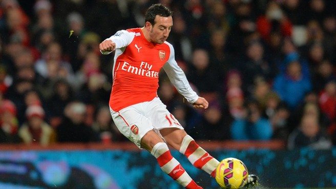 سانتی کازورلا|آرسنال 2 - 1 کوئینز پارک رنجرز / لیگ جزیره