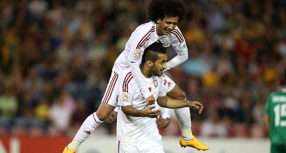 على أحمد مبخوت|عراق 2 - 3 امارات / جام ملت های آسیا 2015