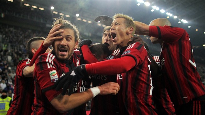 آث میلان|یوونتوس 3 - 1 آث میلان/سری آ