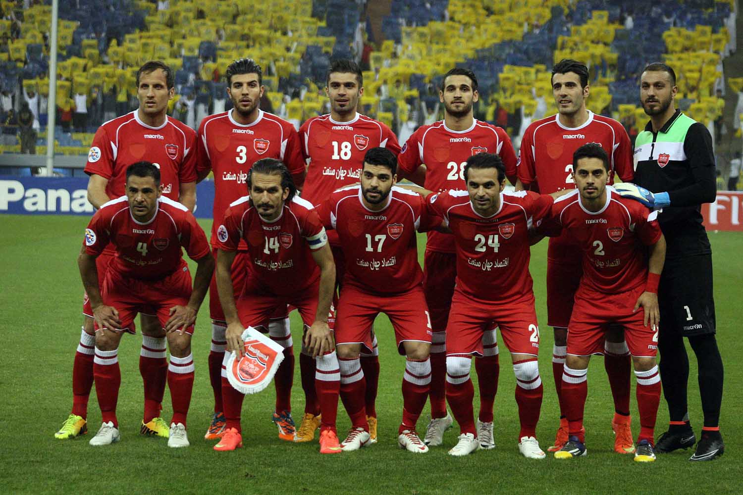ترکیب پرسپولیس|النصر ( ریاض ) 3 - 0 پرسپولیس تهران / لیگ قهرمانان آسیا