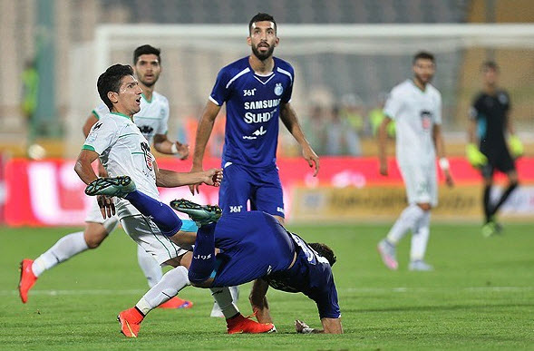 روزبه چشمی|استقلال تهران 0 - 2 ذوب آهن اصفهان / لیگ برتر ایران (خلیج فارس)