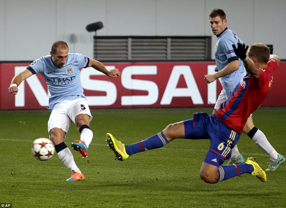 پابلو خاویر زابالتا|زسکا مسکو 2 - 2 منچستر سیتی / لیگ قهرمانان