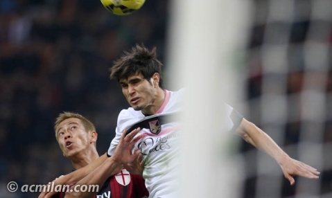 كيسوکه هوند|میلان 0 - 2 پالرمو / سری آ