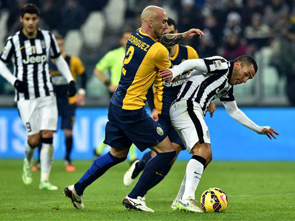 کارلوس توز|یوونتوس 4 - 0 هلاس ورونا / سری آ