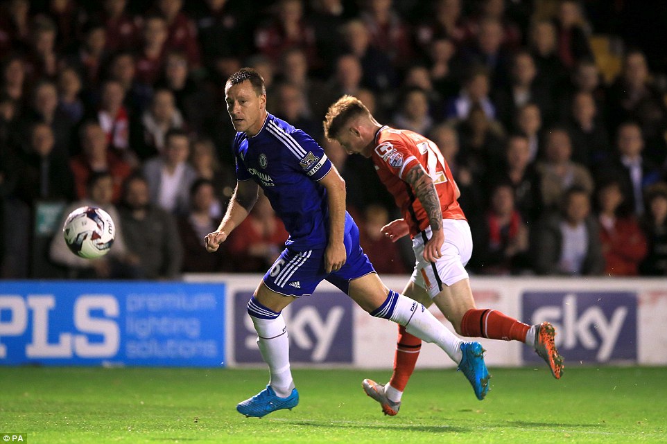 جان تری|والسال 1 - 4 چلسی / جام اتحادیه