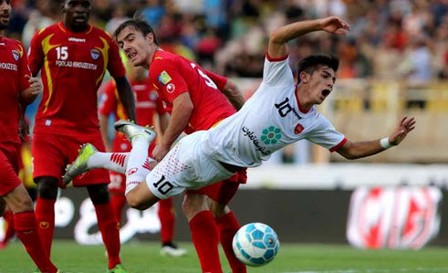 فرشاد احمدزاده|فولاد خوزستان 0 - 2 پرسپولیس تهران / لیگ برتر ایران (خلیج فارس)