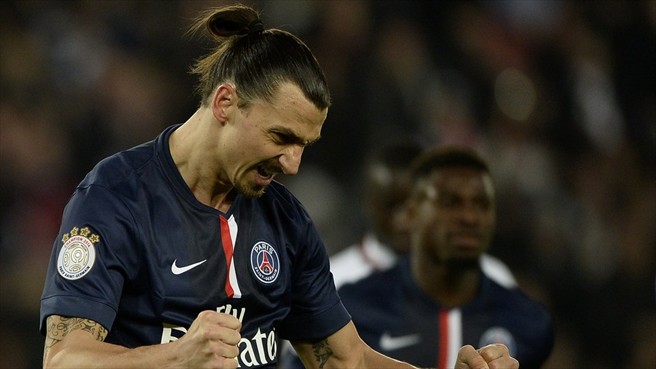 زلاتان ایبراهیموویچ|پاریس سن ژرمن 1 - 0 نیس / لوشامپیونه