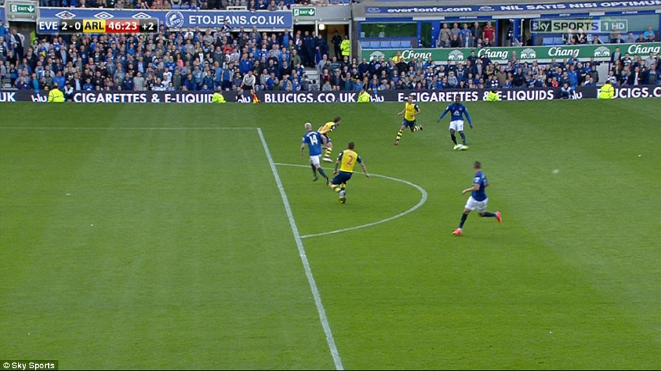 استیون نايسميت|اورتون 2-2 آرسنال / لیگ جزیره