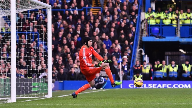 پیتر چک|چلسی 2 - 0 نیوکاسل / لیگ جزیره