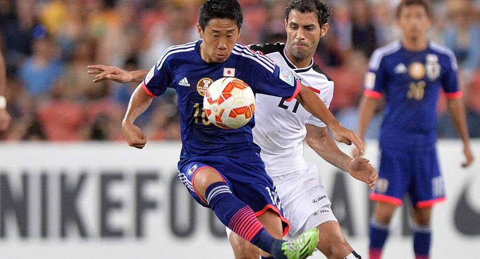 شينجی کاواگا|ژاپن 1 - 0 عراق / جام ملت های آسیا 2015