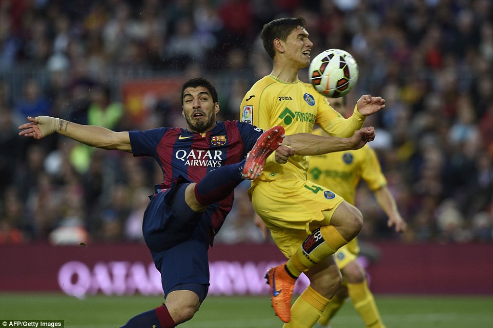 لوئیس سوارز|بارسلونا 6 - 0 ختافه/ لالیگا