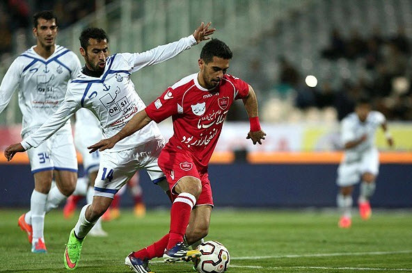 امید عالیشاه|پرسپولیس تهران 0 - 1 ملوان انزلی / لیگ برتر