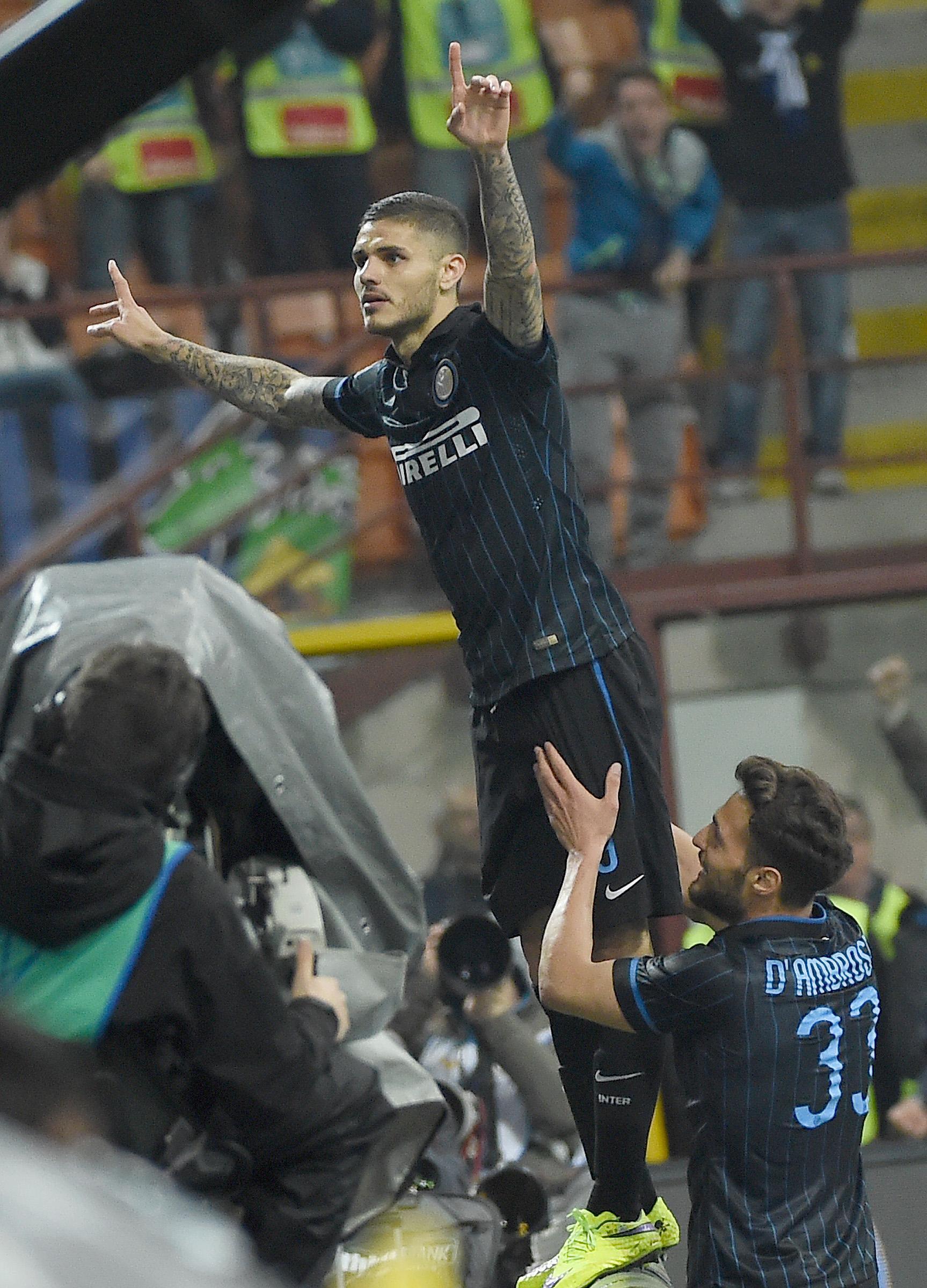 مائورو ایکاردی|اینترمیلان 2 - 1 رم / سری آ