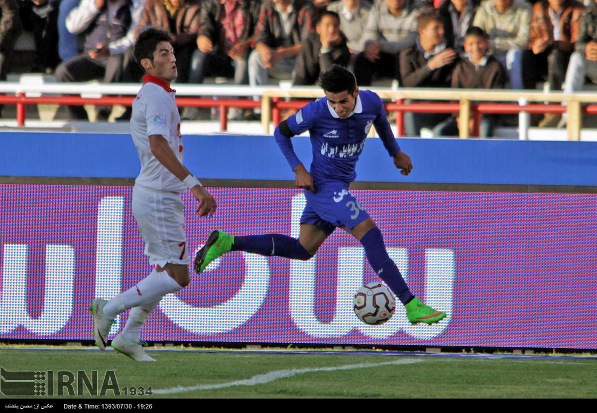میلاد فخرالدینی|پدیده 1 - 1 استقلال / لیگ برتر