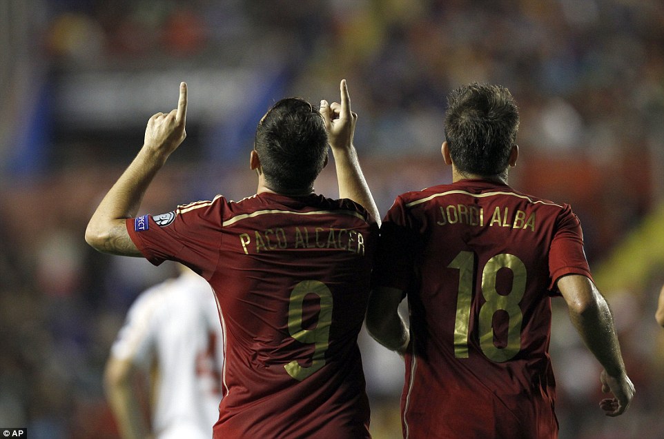 جوردی آلبا|اسپانیا 5 –1 مقدونیه / مقدماتی یورو 2016