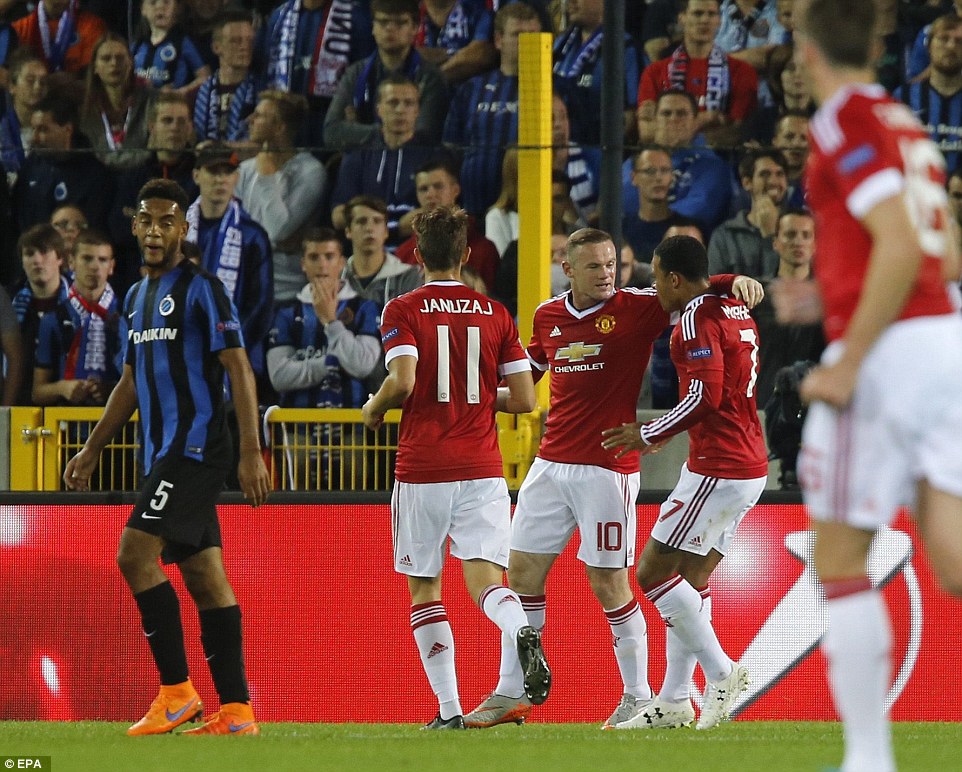 ممفیس دیپای - عدنان یانوزای|کلوب بُروژ 0 - 4 منچستر یونایتد / لیگ قهرمانان