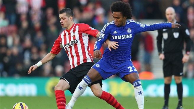 ویلیان|ساوتهمپتون 1 - 1 چلسی / لیگ جزیره