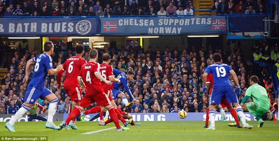 ادن هازرد|چلسی 2 - 0 وست برومویچ / لیگ جزیره
